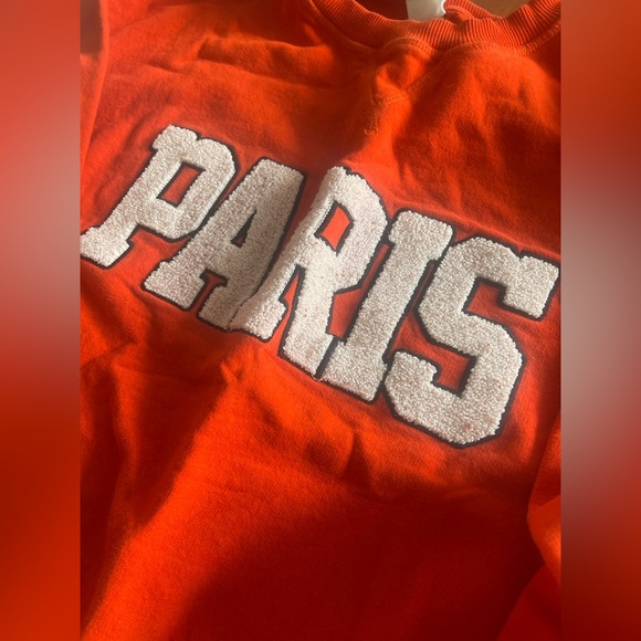 Other - Men's Orange Paris Sweatshirt